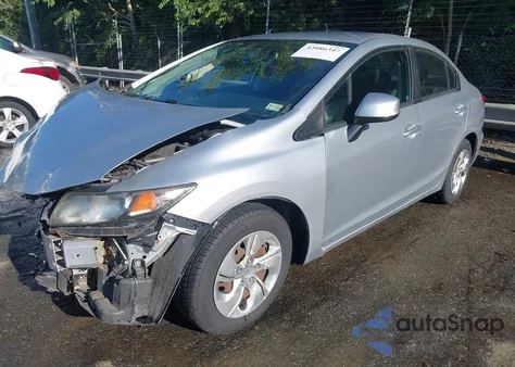 2013 Honda Civic Lx from USA, damaged, VIN 2HGFB2F5XDH543474